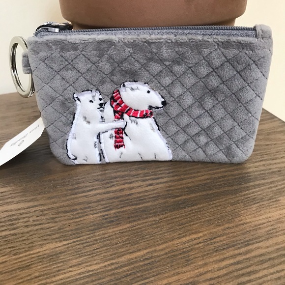 Vera Bradley Accessories - NEW Vera Bradley Zip ID Case Tranquil Gray